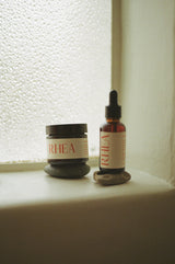 rhea natural antioxidant rich nighttime healing skincare 