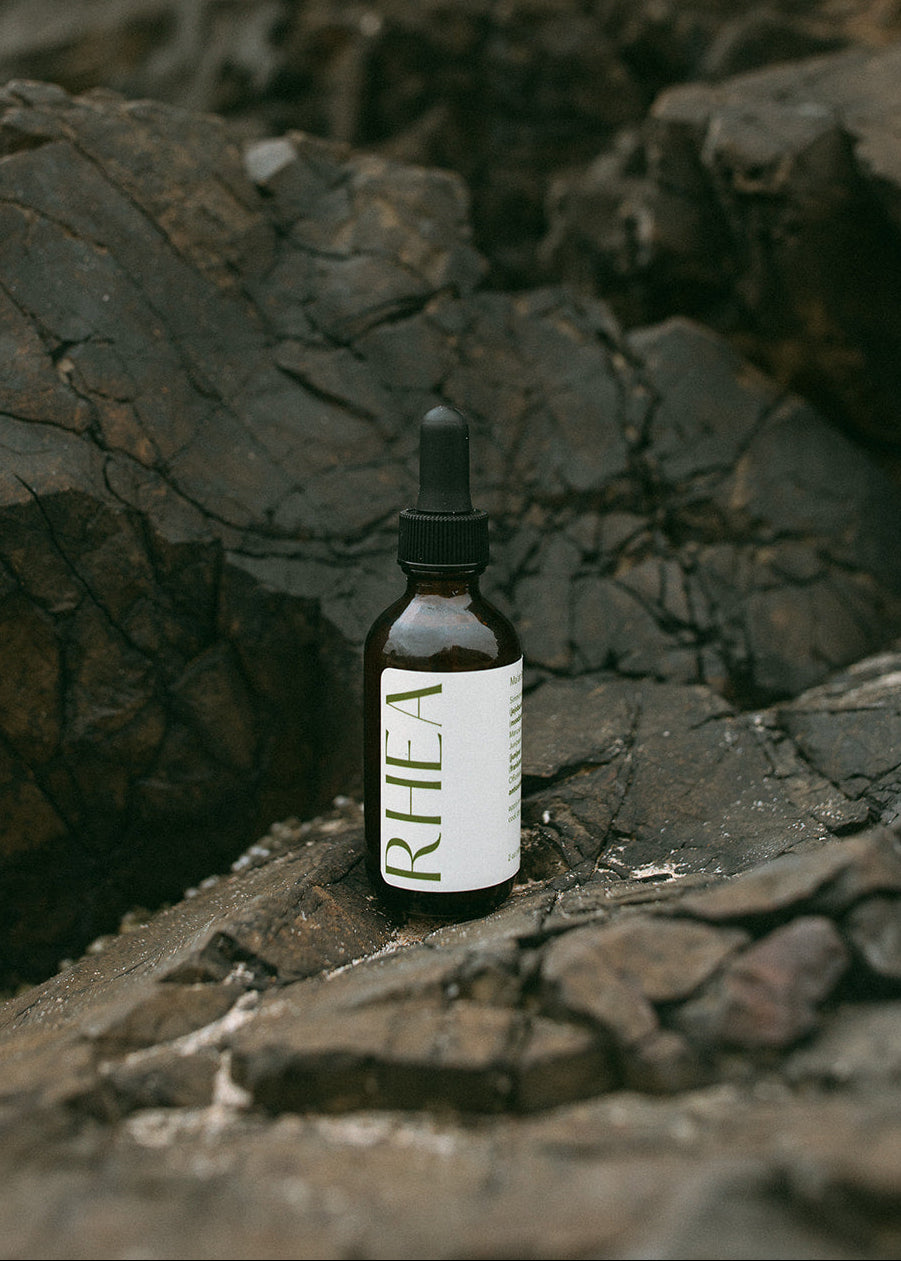 skin balancing face serum with infused jojoba from RHEA