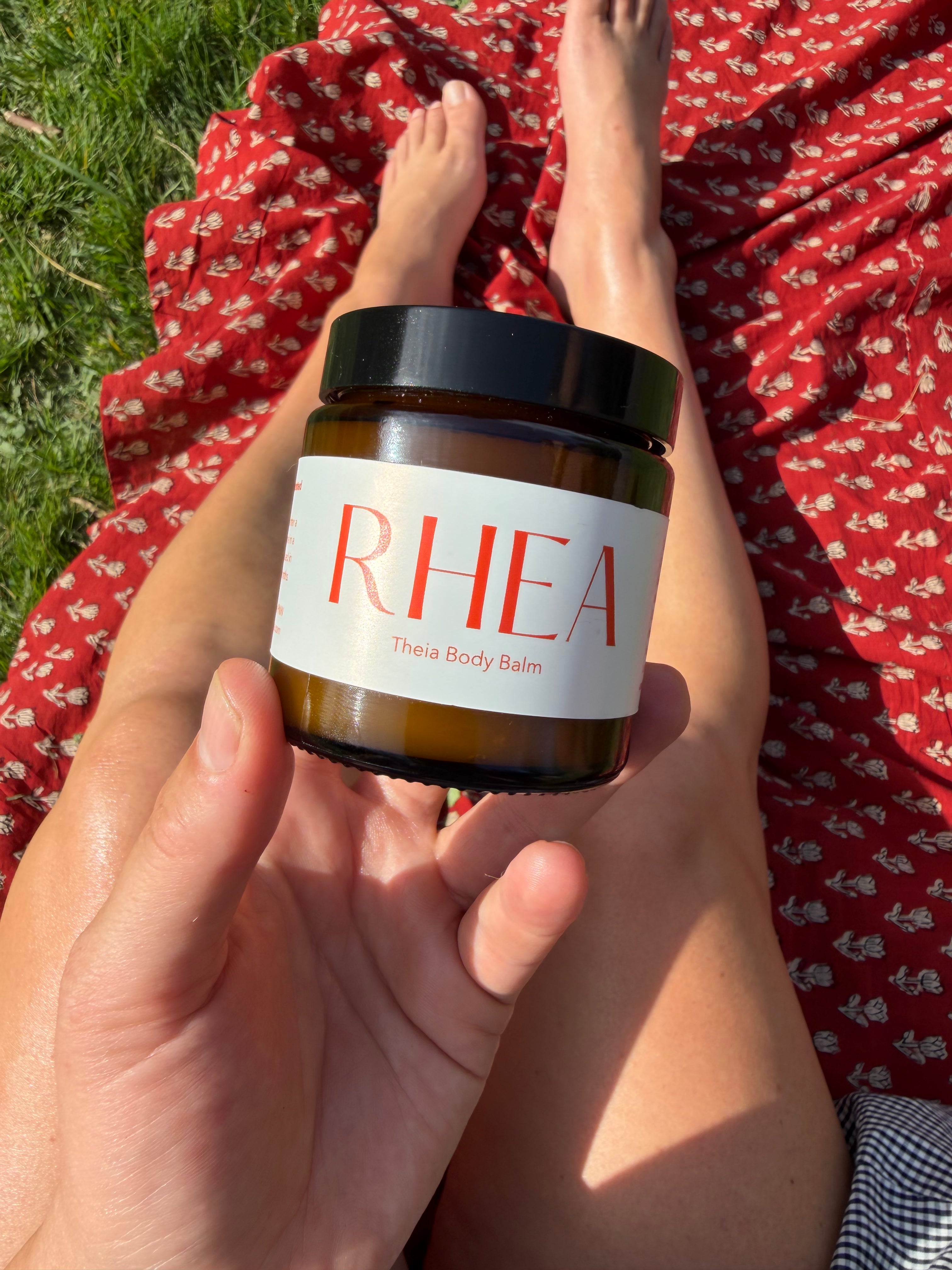 all natural body balm with a tallow and jojoba oil base by rhea made in the pnw