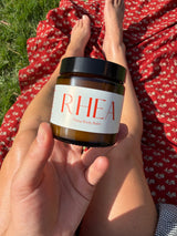 all natural body balm with a tallow and jojoba oil base by rhea made in the pnw